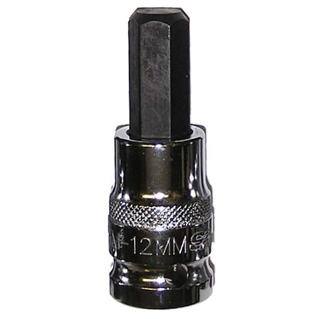 Vim Tools 1/2 in. Drive 12mm Hex Bit HM-12MM